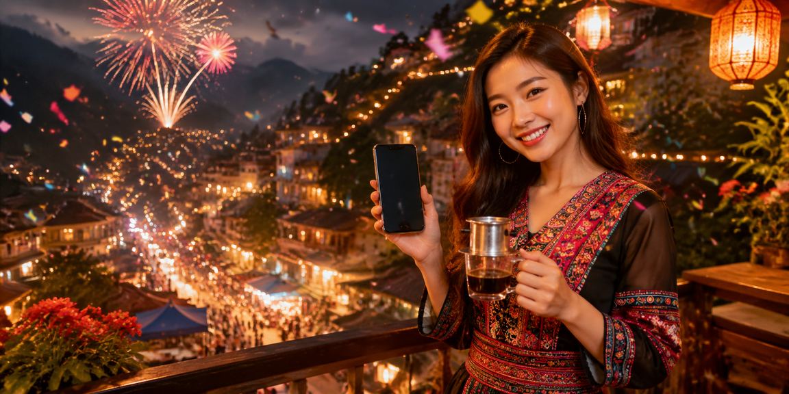 Người chơi Việt trải nghiệm casino trên thiết bị di động tại Sapa